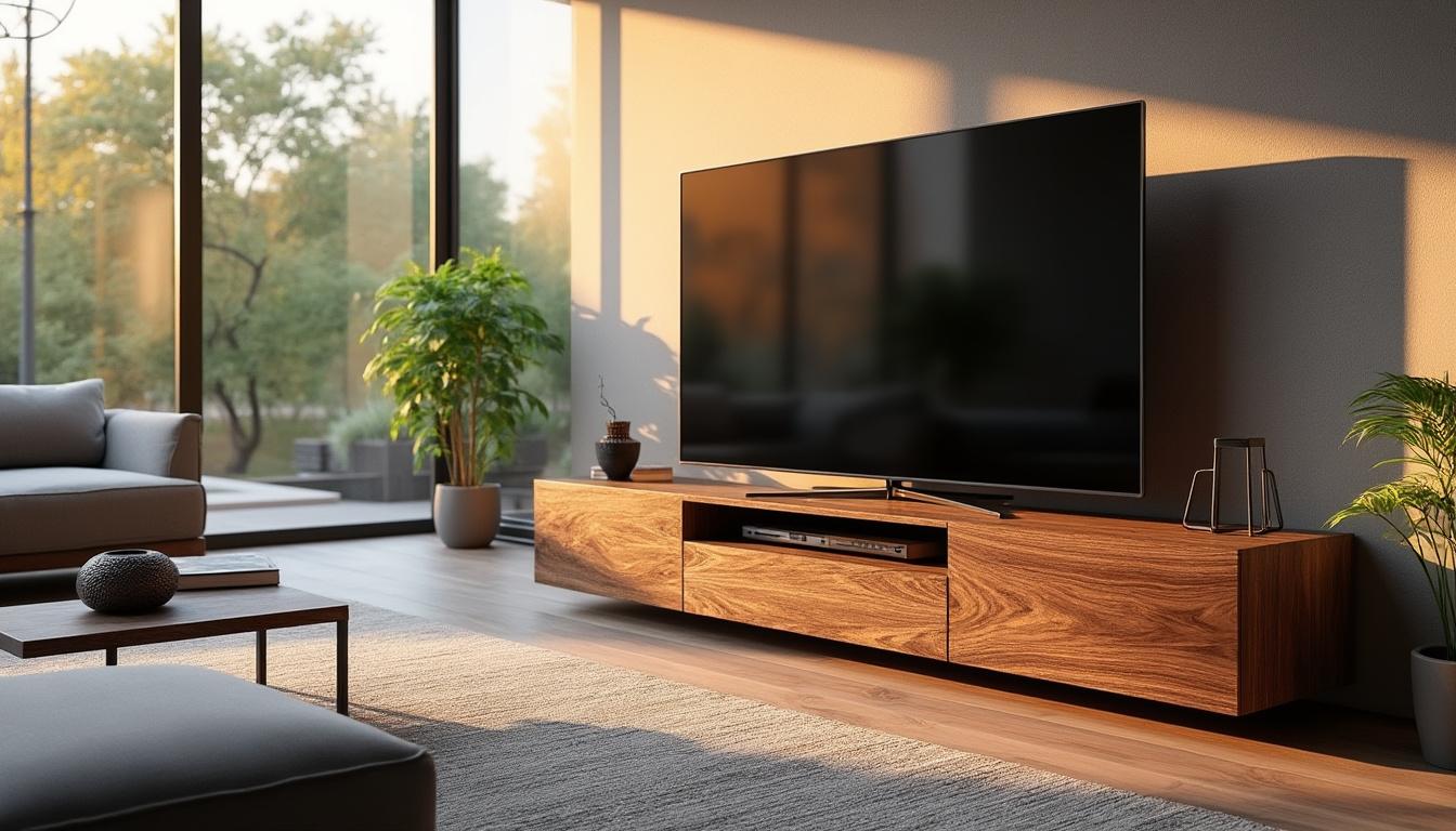 découvrez les tendances 2025 pour aménager votre salon avec élégance en choisissant un meuble tv face à la fenêtre. créez une ambiance chaleureuse et conviviale grâce à nos conseils sur le choix des matériaux, des couleurs et des styles.