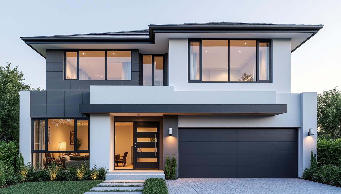 découvrez comment sublimer votre maison grâce à une façade blanche et grise anthracite, alliant élégance moderne et style intemporel pour transformer votre habitat.