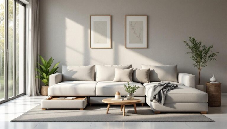 découvrez nos conseils pour choisir le meilleur canapé d'angle convertible avec coffre, alliant confort, praticité et style, idéal pour optimiser votre salon.