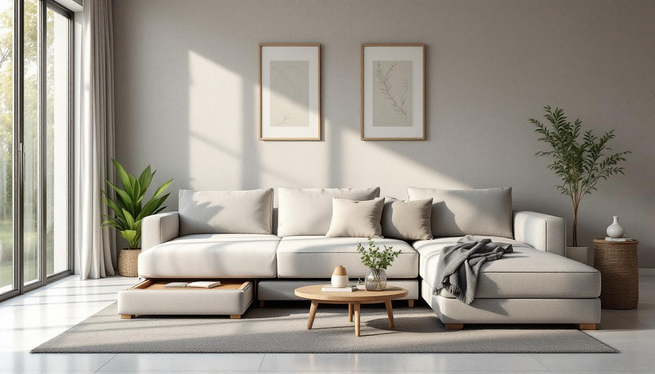 découvrez nos conseils pour choisir le meilleur canapé d'angle convertible avec coffre, alliant confort, praticité et style, idéal pour optimiser votre salon.