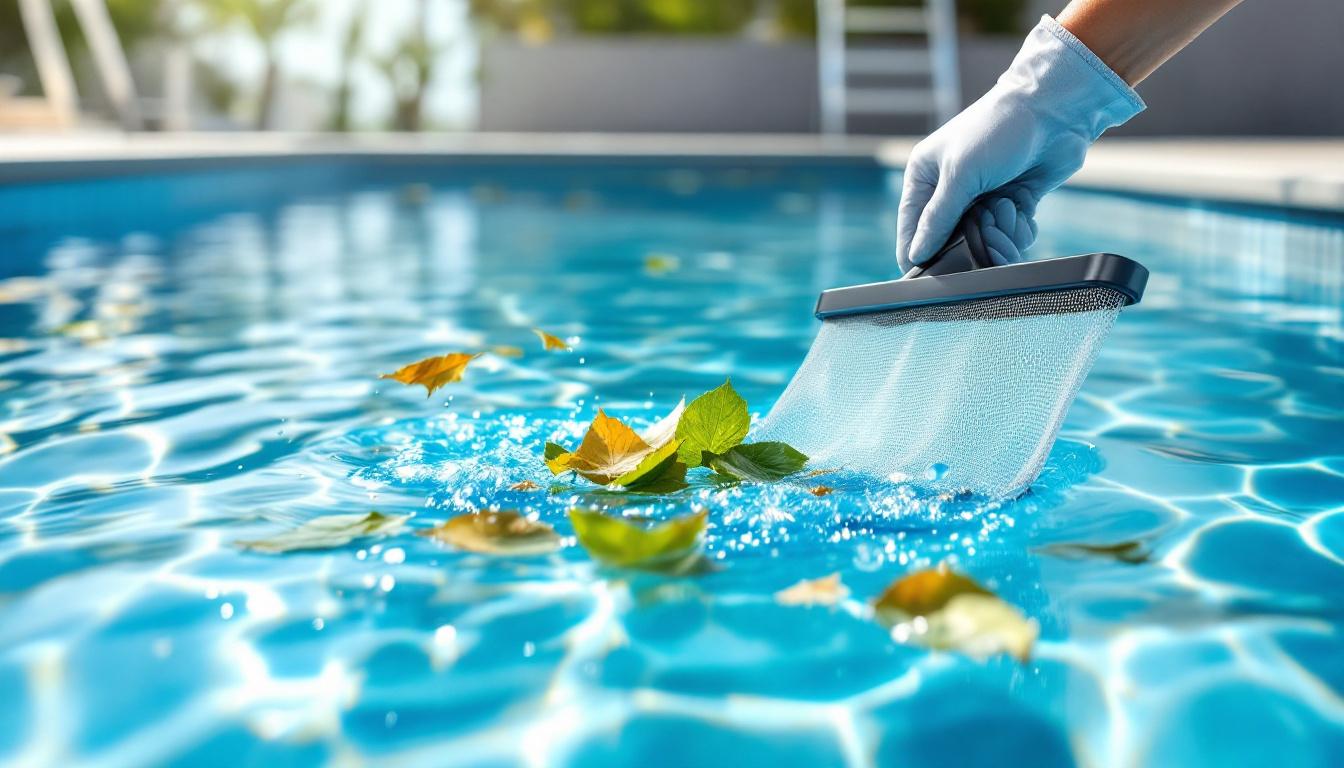 découvrez des astuces pratiques pour utiliser efficacement un filet de piscine et enlever facilement tous les débris, afin de garder votre piscine propre et invitante.