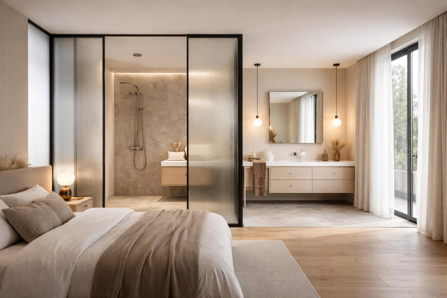 découvrez les règles essentielles pour aménager une salle de bain dans une chambre, alliant confort, intimité et fonctionnalité pour un espace bien séparé et harmonieux.