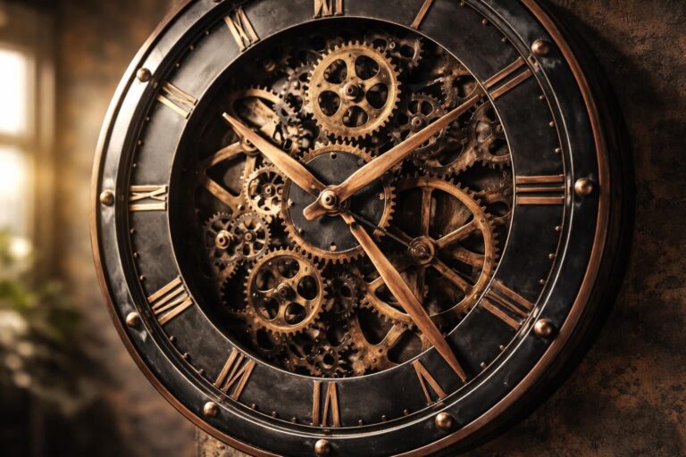 découvrez comment choisir une horloge avec mécanisme tournant pour apporter un style industriel animé et unique à votre intérieur.