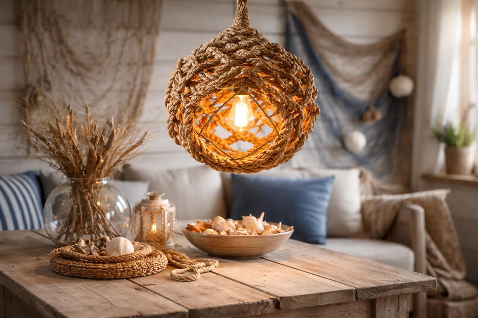 découvrez notre guide complet sur les luminaires en corde pour une décoration au style marin et brut, alliant authenticité et élégance naturelle.