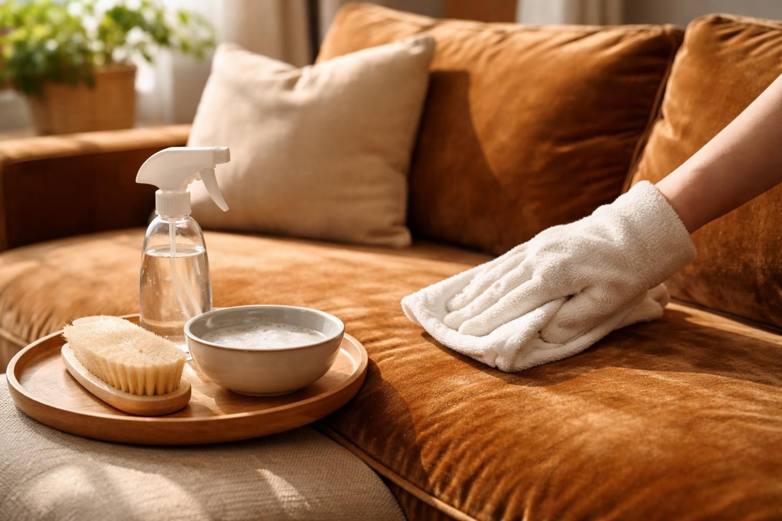 découvrez des méthodes douces et efficaces pour nettoyer le velours sur votre canapé, préserver sa texture et lui redonner toute sa splendeur en toute sécurité.