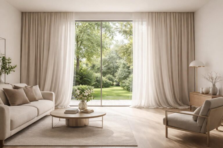 découvrez comment choisir le rideau idéal pour habiller votre baie vitrée avec élégance et style, en alliant esthétique et fonctionnalité pour sublimer votre intérieur.