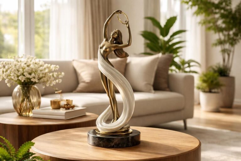 découvrez nos conseils pour choisir la statuette de décoration idéale et sublimer votre salon avec un objet d'art unique et élégant.