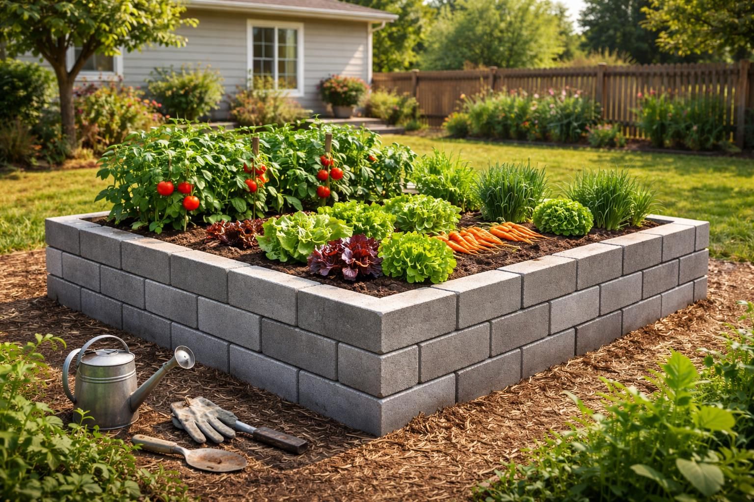 découvrez comment construire un potager en parpaings, une méthode solide, rapide et économique pour cultiver vos légumes et herbes aromatiques chez vous.