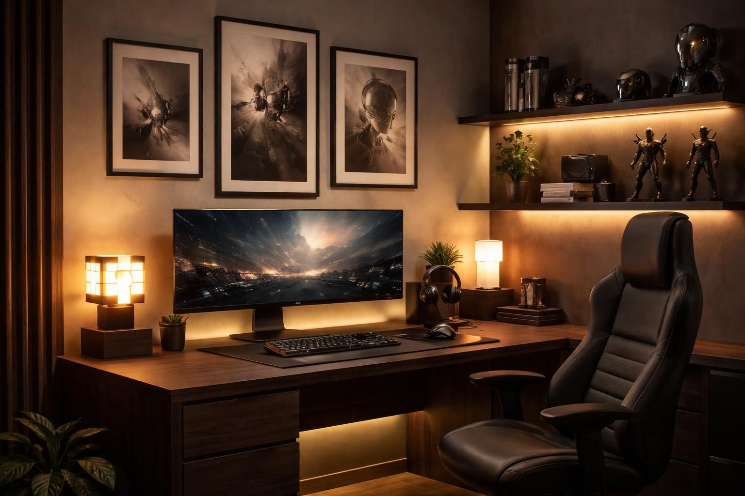 découvrez comment créer un coin gaming esthétique et adulte avec des objets déco jeux vidéo pour allier passion et élégance dans votre espace de jeu.