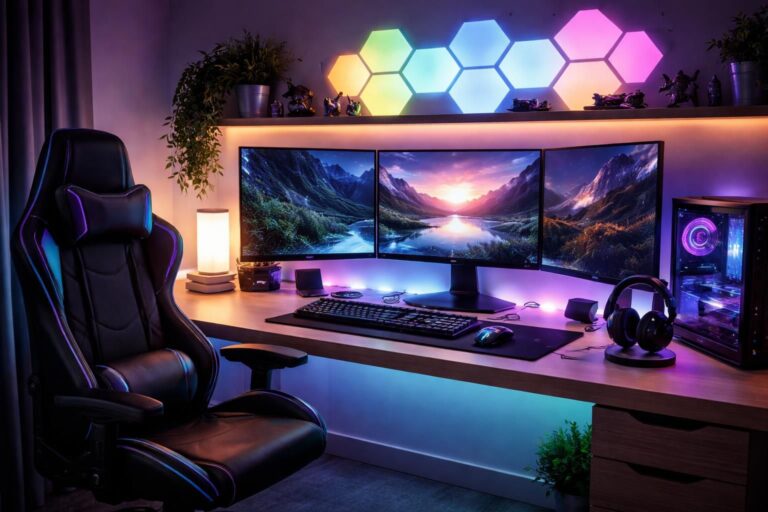 découvrez comment aménager un setup gaming déco alliant esthétique et immersion pour un espace de jeu unique et inspirant.