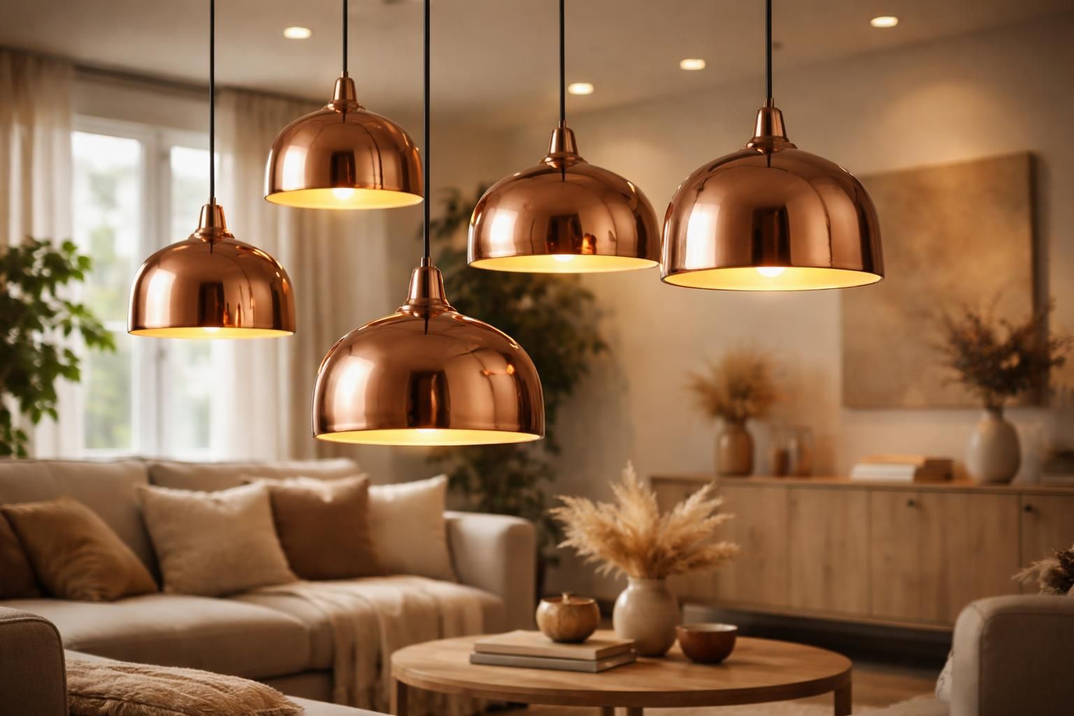 découvrez nos suspensions en cuivre, alliant élégance et chaleur métallique pour sublimer votre intérieur avec une ambiance chaleureuse et moderne.