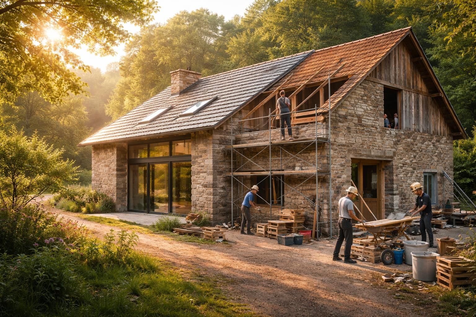 découvrez les tarifs moyens pour la rénovation d'une grange en habitation, les facteurs influençant les coûts et des conseils pour bien préparer votre projet.