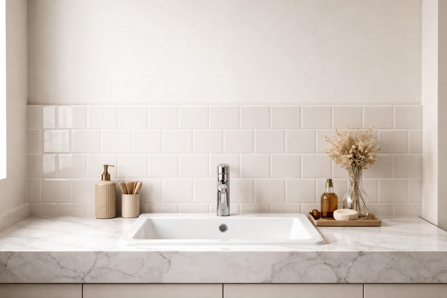 découvrez les normes essentielles à respecter concernant la hauteur de la faïence au-dessus du lavabo pour allier esthétisme et fonctionnalité dans votre salle de bain.