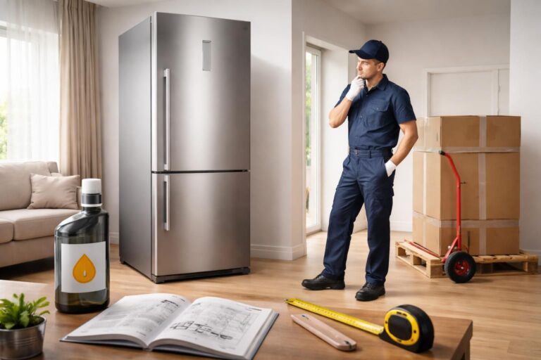 découvrez si vous pouvez coucher un frigo pour le transporter en toute sécurité. découvrez les points essentiels à vérifier avant de déplacer votre réfrigérateur pour éviter tout dommage.
