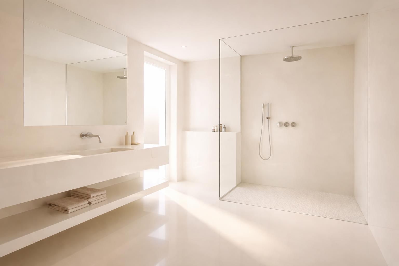 découvrez les avantages d'une salle de bain en résine, ses qualités esthétiques et pratiques, ainsi que le prix au m2 pour bien planifier votre rénovation.
