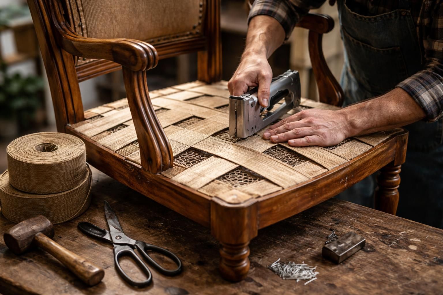 découvrez le rôle essentiel des sangles de tapissier pour fauteuil et apprenez comment les poser facilement pour restaurer le confort et la solidité de vos sièges.