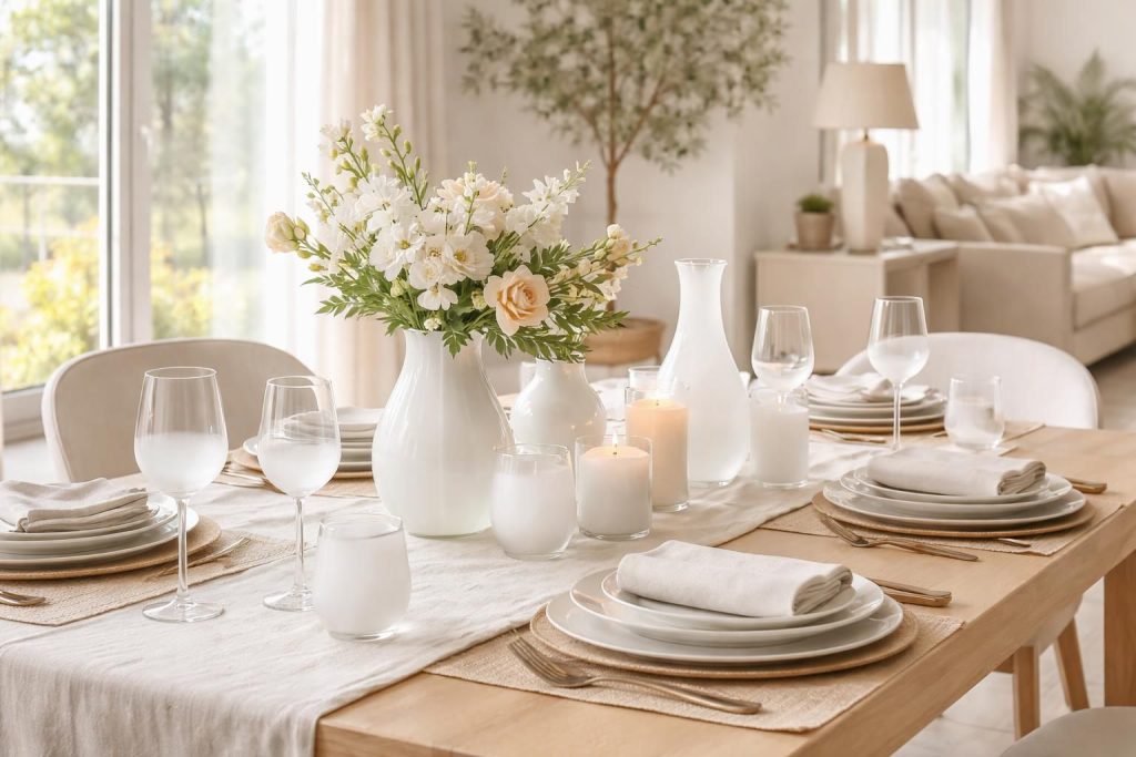découvrez comment harmoniser votre décoration intérieure en utilisant des verres blancs pour apporter élégance et luminosité à votre maison.