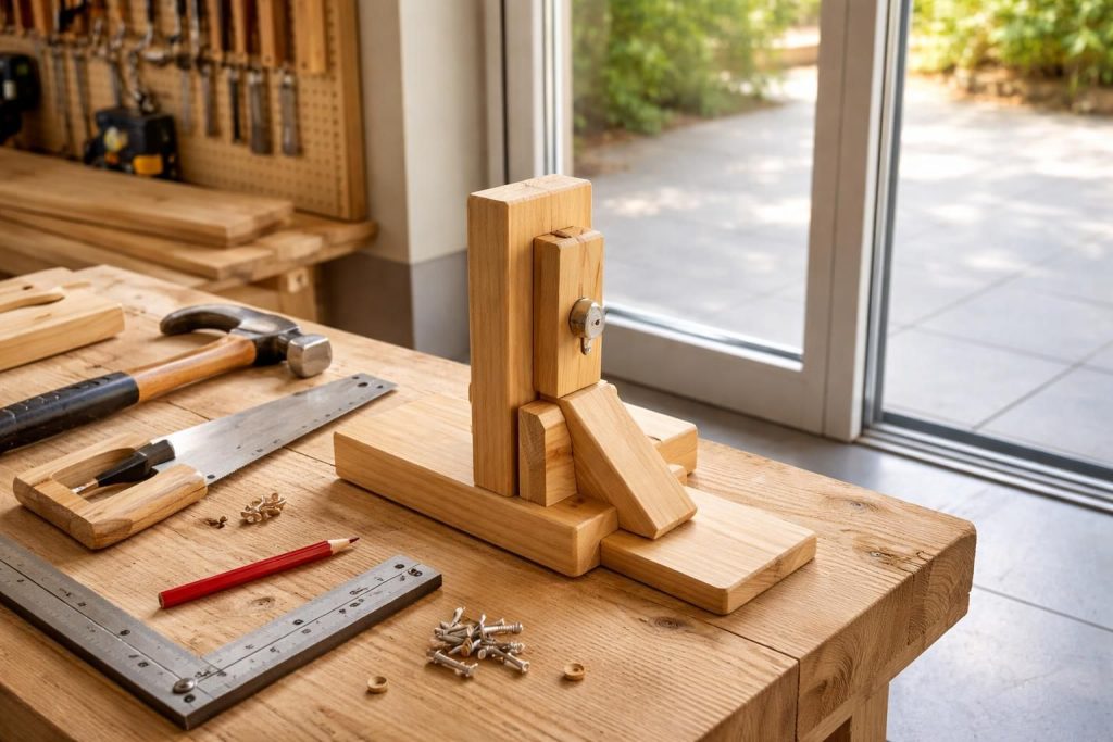 apprenez à fabriquer facilement un dispositif maison pour bloquer vos portes coulissantes et sécuriser votre intérieur grâce à ce guide diy simple et efficace.
